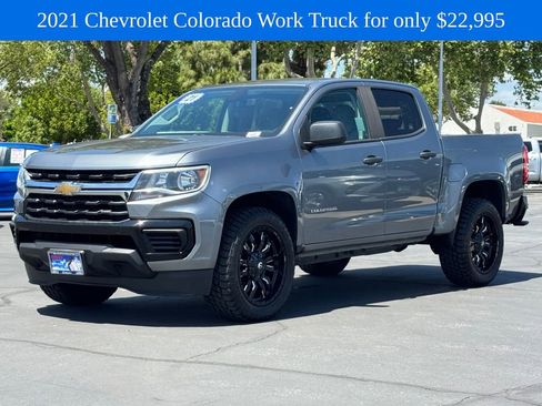 Used 2021 Chevrolet Colorado W/T w/ WT Convenience Package RWD image 4