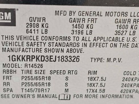 Used 2014 GMC Acadia SLE FWD image 11