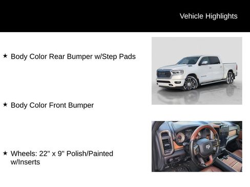 Used 2022 RAM 1500 Limited w/ Body-Colour Bumper Group image 16
