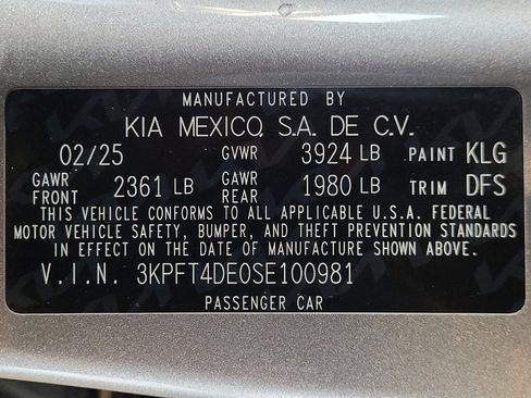 Used 2025 Kia K4 FWD image 33