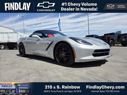 Used 2015 Chevrolet Corvette Stingray Convertible w/ 2LT Preferred Equipment Group RWD image 1