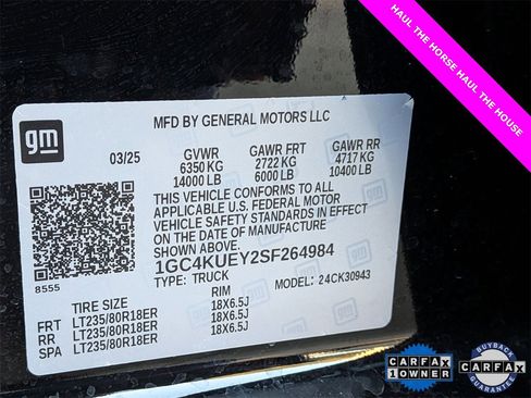 Certified 2025 Chevrolet Silverado 3500 LTZ image 27