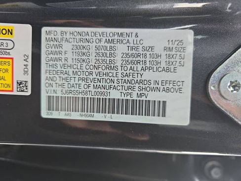 New 2026 Honda CR-V Sport image 36