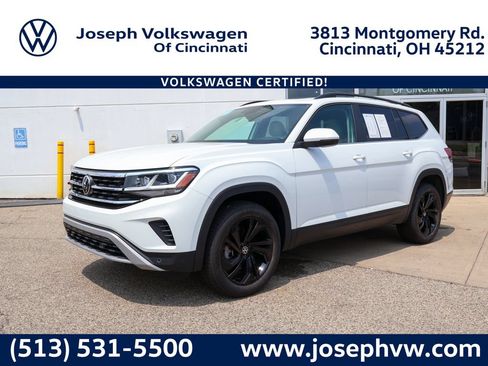 Used 2023 Volkswagen Atlas SE w/ Panoramic Sunroof Package AWD/4WD image 1
