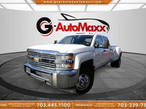 Used 2015 Chevrolet Silverado 3500 LT w/ Snow Plow Prep Package image 1