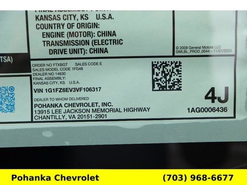 New 2027 Chevrolet Bolt RS FWD image 30