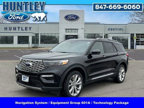 Used 2022 Ford Explorer Platinum w/ Technology Package image 1