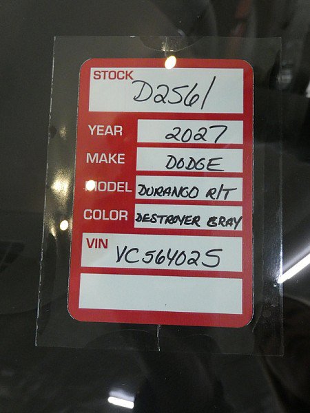 New 2027 Dodge Durango R/T AWD/4WD image 32