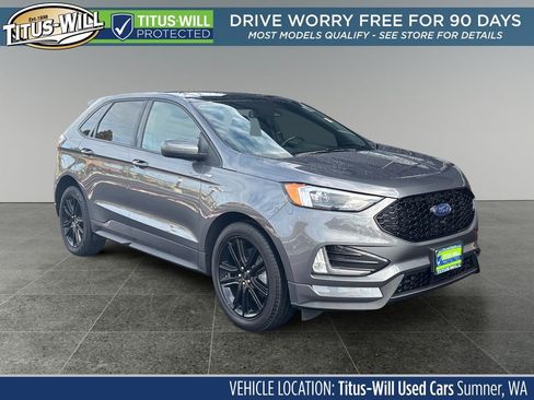 Used 2022 Ford Edge ST-Line w/ Class II Trailer Tow Package image 1