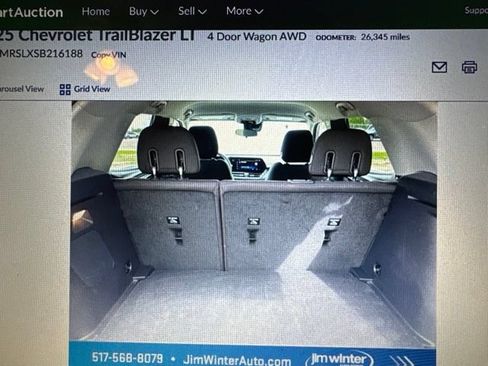 Used 2025 Chevrolet TrailBlazer LT AWD/4WD image 23
