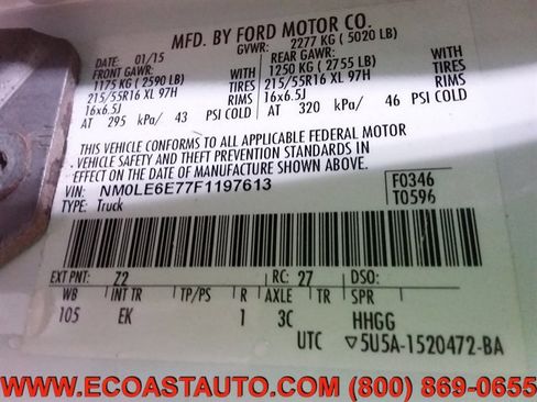 Used 2015 Ford Transit Connect XL image 17