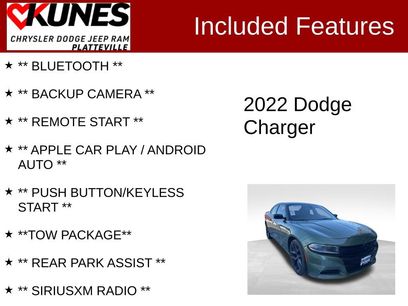 Used 2022 Dodge Charger SXT w/ Blacktop Package