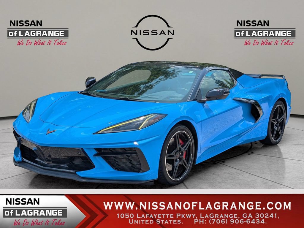 Used 2022 Chevrolet Corvette Stingray Premium Conv w/ Z51 Performance Package RWD image 1