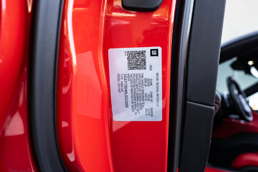 Used 2020 Chevrolet Corvette Stingray Preferred Conv w/ 2LT Preferred Equipment Group RWD image 41