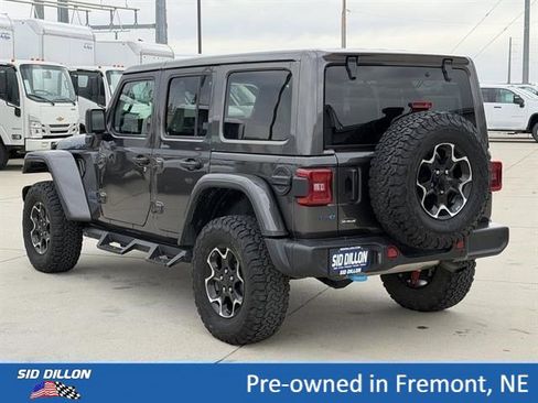 Used 2021 Jeep Wrangler Unlimited Rubicon 4xe w/ Cold Weather Group AWD/4WD image 7