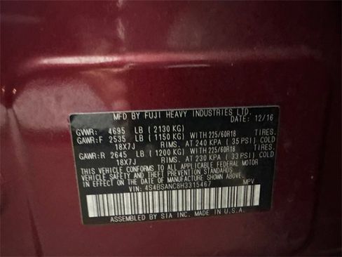 Used 2017 Subaru Outback 2.5i Limited image 18