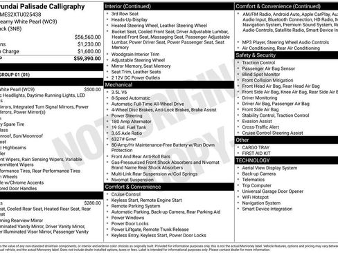 Used 2026 Hyundai Palisade Calligraphy image 32