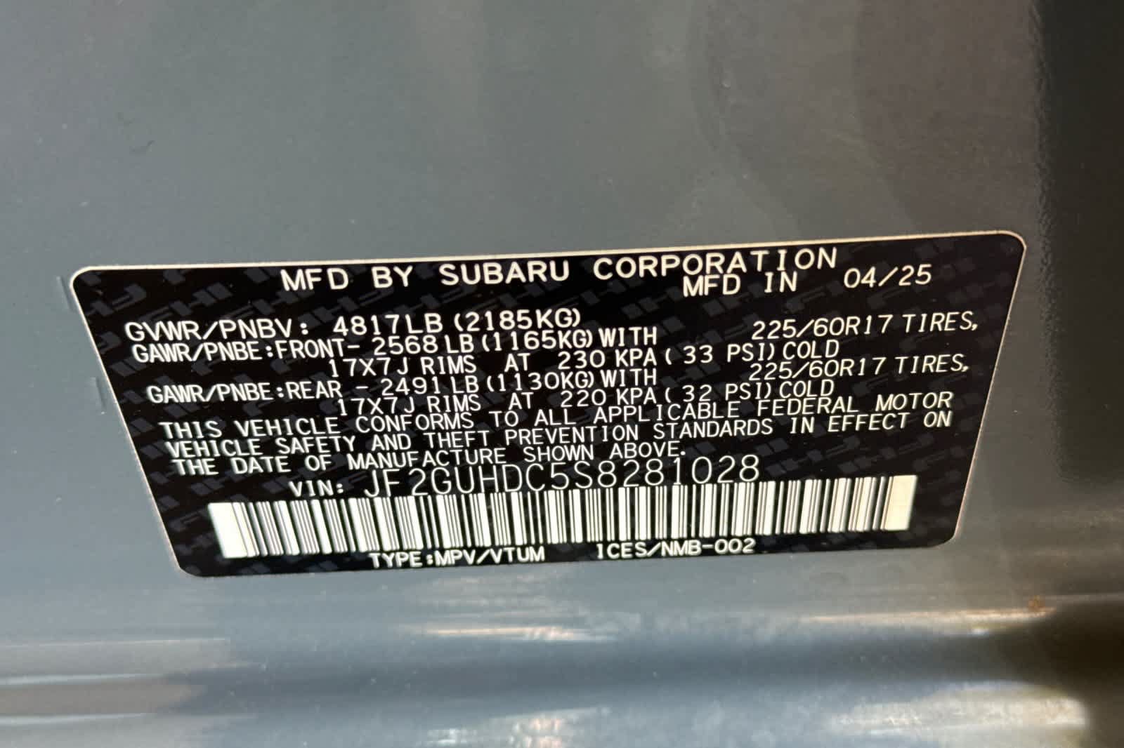 Used 2025 Subaru Crosstrek 2.5i Premium AWD/4WD image 31