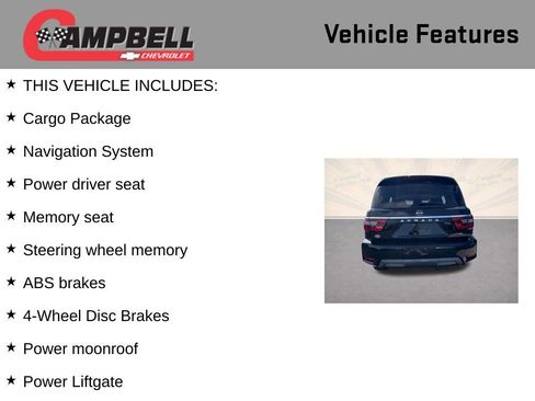 Used 2023 Nissan Armada SL w/ Cargo Package image 5