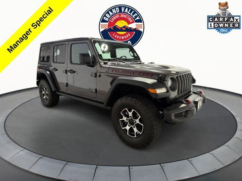 Used 2021 Jeep Wrangler Unlimited Rubicon w/ Cold Weather Group image 1