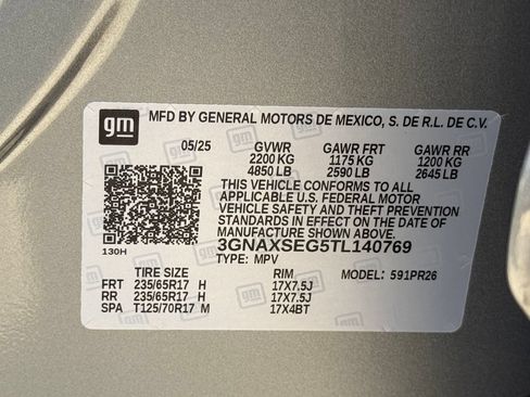 Certified 2026 Chevrolet Equinox ACTIV w/ Convenience Package III AWD/4WD image 12