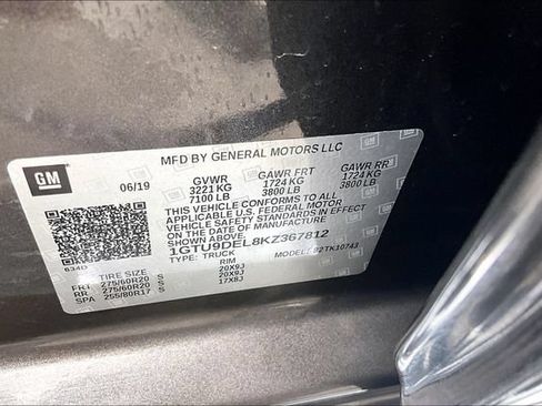 Used 2019 GMC Sierra 1500 SLT w/ SLT Premium Package AWD/4WD image 20