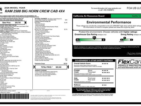 Used 2026 RAM 2500 Big Horn AWD/4WD image 4