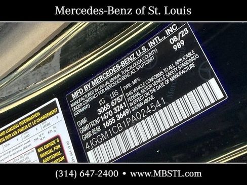 Certified 2023 Mercedes-Benz EQE 350+ 4MATIC SUV w/ Winter Package image 24