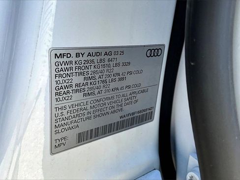 Certified 2025 Audi Q8 Prestige w/ Prestige Package image 29