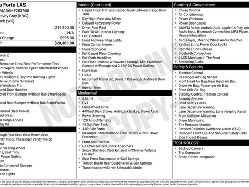 Used 2021 Kia Forte LXS image 38