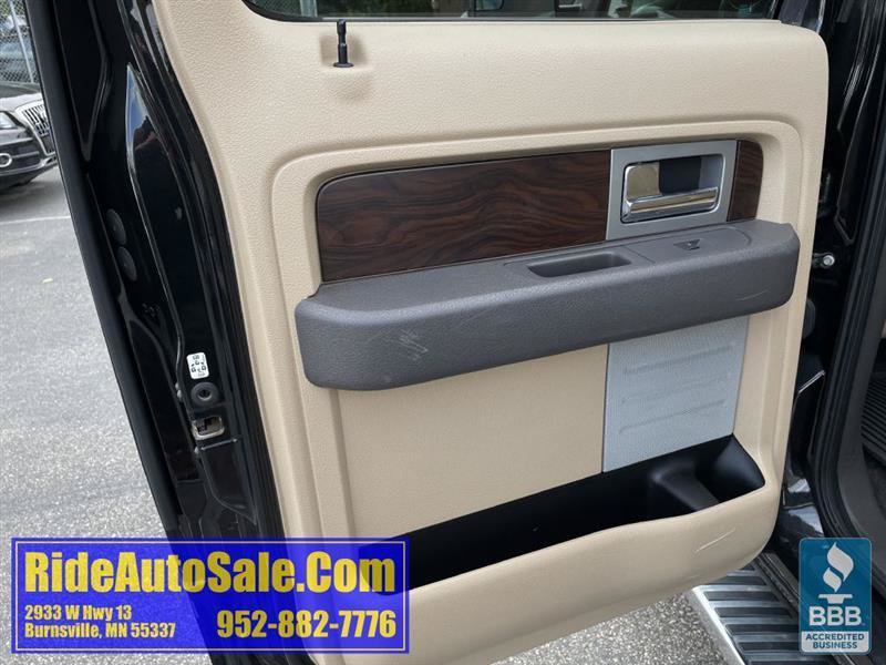 Used 2012 Ford F150 Lariat w/ Lariat Chrome Pkg AWD/4WD image 11