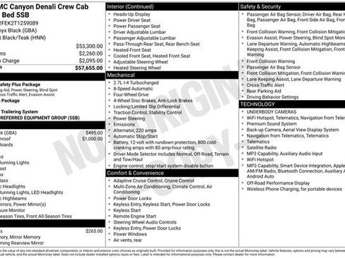 New 2026 GMC Canyon Denali AWD/4WD image 1