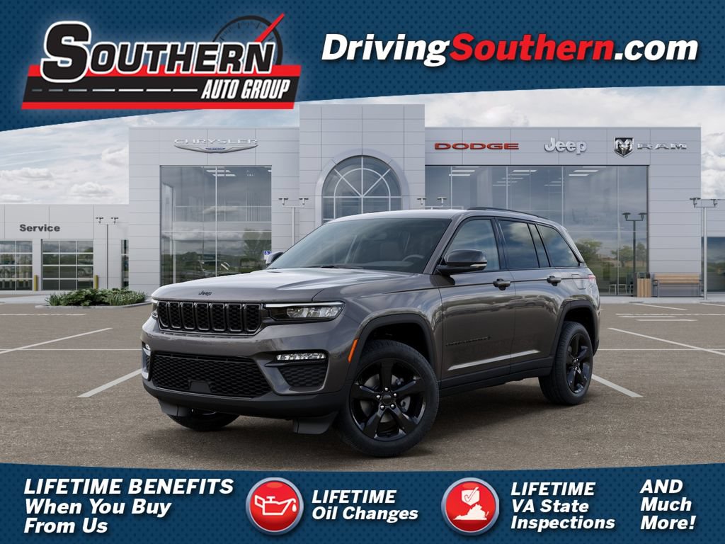 New 2025 Jeep Grand Cherokee Limited w/ Black Appearance Package AWD/4WD 360° Tour