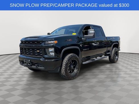 Used 2023 Chevrolet Silverado 2500 Custom w/ LPO, Dark Essentials Package AWD/4WD image 3