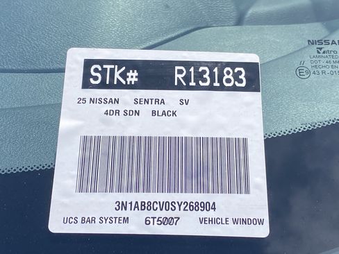 Used 2025 Nissan Sentra SV w/ All-Weather Package FWD image 30