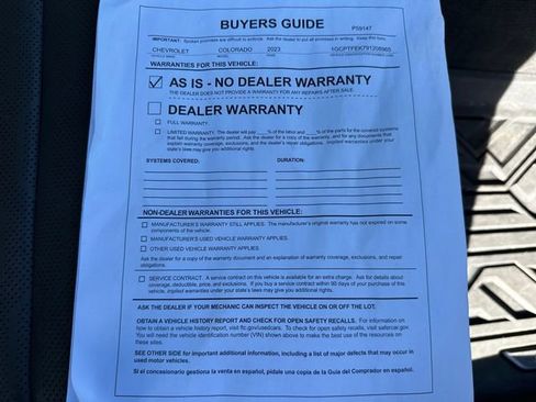 Used 2023 Chevrolet Colorado ZR2 w/ ZR2 Convenience Package III image 44