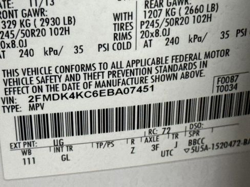 Used 2014 Ford Edge Limited w/ Equipment Group 302A image 28