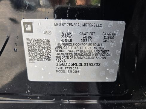 Used 2020 Cadillac CT4 V w/ Climate Package RWD image 19