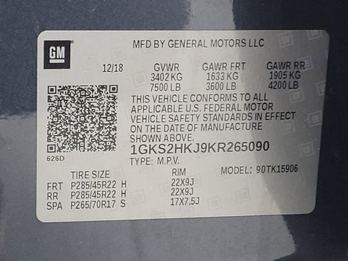 Used 2019 GMC Yukon XL Denali w/ Open Road Package AWD/4WD image 33
