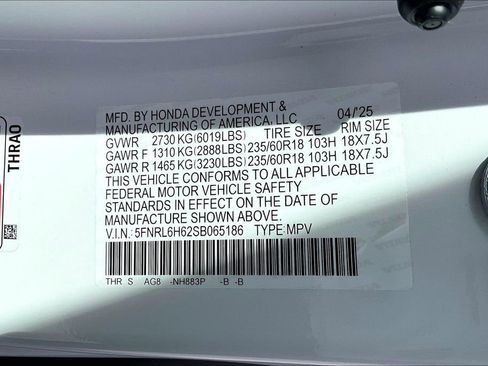 Used 2025 Honda Odyssey EX-L image 45