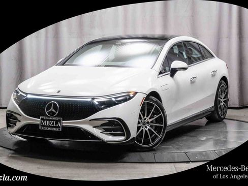 Certified 2022 Mercedes-Benz EQS 580 4MATIC Sedan image 1
