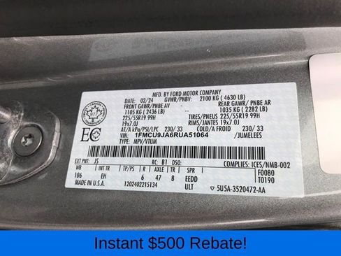 Used 2024 Ford Escape Platinum image 23