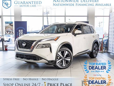 Used 2022 Nissan Rogue Platinum w/ Head-Up Display Package AWD/4WD image 1