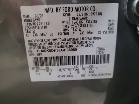 Used 2020 Ford Explorer XLT w/ Equipment Group 202A image 33