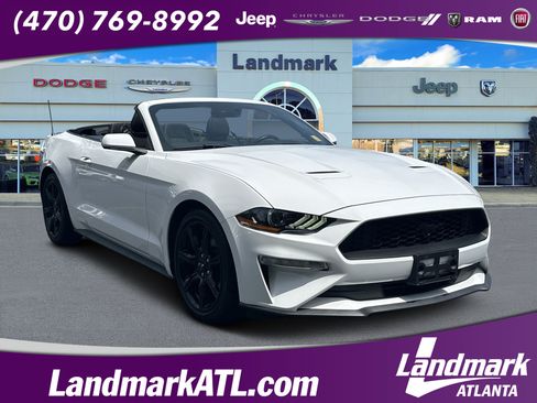 Used 2019 Ford Mustang Convertible w/ Equipment Group 101A RWD image 1