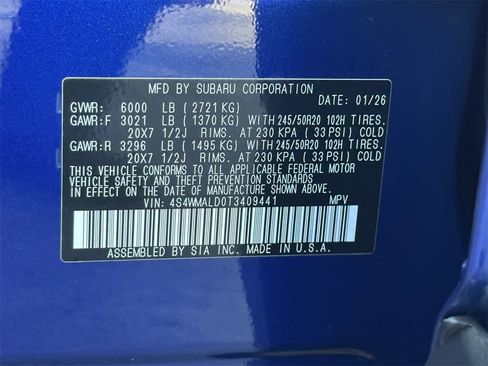 New 2026 Subaru Ascent Bronze Edition image 21