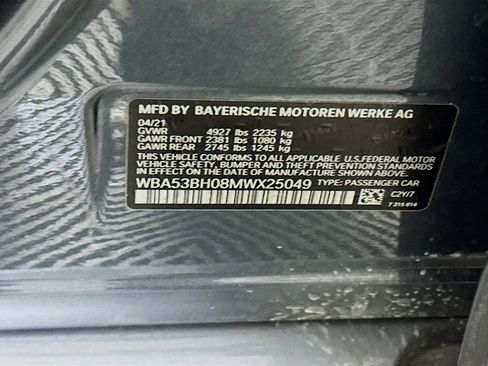 Used 2021 BMW 530i w/ Premium Package image 11