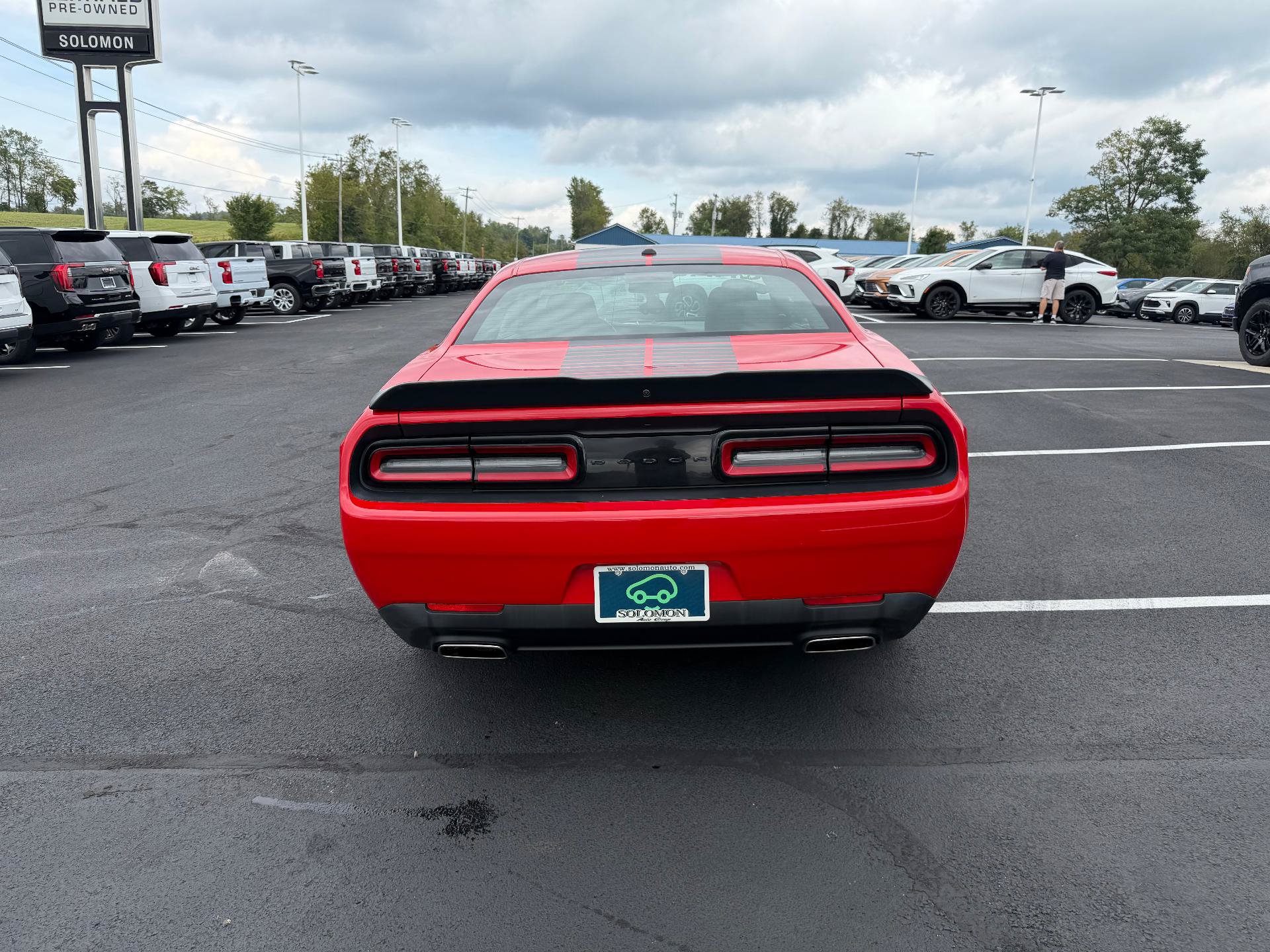 Used 2022 Dodge Challenger SXT w/ Blacktop Package RWD image 5