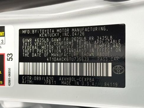 New 2026 Toyota Camry XSE FWD image 23