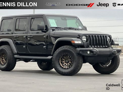 Used 2021 Jeep Wrangler Unlimited Sahara AWD/4WD image 1